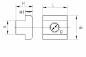 Preview: Gussaluminium T-Nutensteine mit M10 Gewinde für 14mm Nuten