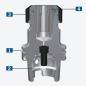 Preview: Haimer Spannzangenfutter HSK-E40 kurz