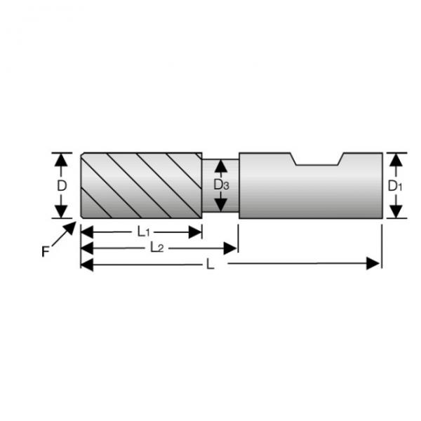 Schaftfräser VHM 35°/38° Ø4mm freigest. (Stahl/Inox/Guss) 4 S., HB, AlTiN Schaftfräser VHM 35°/38° Ø4mm freigest. (Stahl/Inox/Guss) 4 S., HB, AlTiN