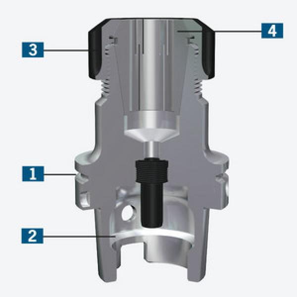 Haimer Spannzangenfutter HSK E40 ultrakurz